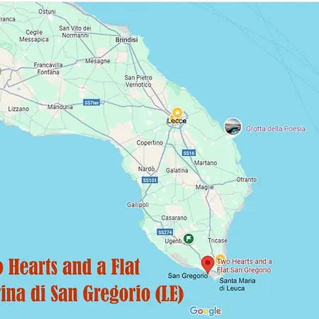 Two Hearts And A Flat San Gregorio