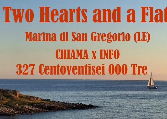 Two Hearts And A Flat San Gregorio アパート Santa Maria di Leuca